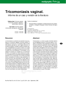 Tricomoniasis vaginal.