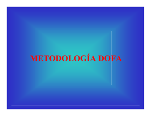 metodología dofa