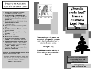 Pine Tree Legal Assistance