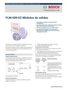 FLM‑420‑O2 Módulos de salidas