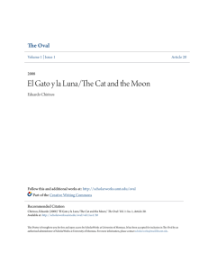El Gato y la Luna/The Cat and the Moon - ScholarWorks