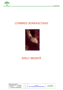 CUMBRES BORRASCOSAS EMILY BRONTË