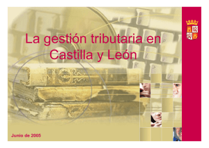 La gestión tributaria en Castilla y León