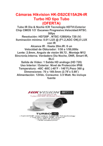Cámaras Hikvision HK-DS2CE15A2N-IR Turbo HD