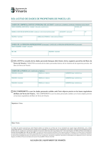 A2. Sol·licitud consulta parcel·les en el banc de terres