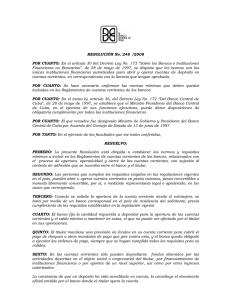 Resolución No. 248 de 15 de octubre del 2008. Reglamento de