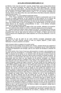 acta de concejo ordinario n° 14 - Ilustre Municipalidad de Guaitecas