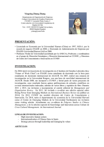 Zhang, Yingying - Universidad Complutense de Madrid