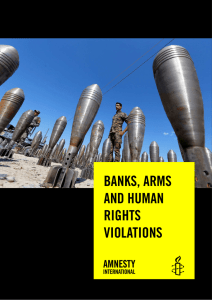 Banks, arms and human rights violations FINAL
