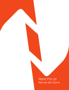 Nitro Pro 10 | Manual del Usario