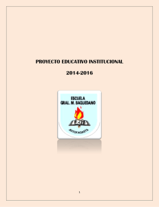 proyecto educativo institucional 2014-2016