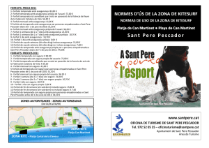 preus 2011 - Sant Pere Pescador