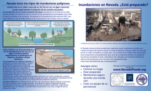 Inundaciones en Nevada. ¿Está preparado?