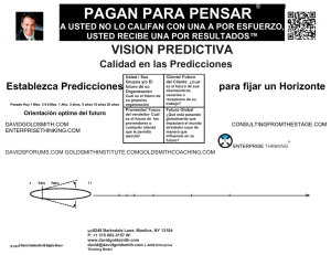 David Goldsmith Forecasting Vision
