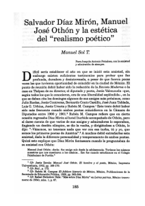 Salvador Díaz Mirón, Manuel José Othón y la estética
