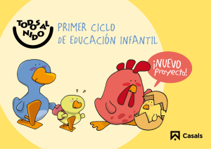 PRIMER CICLO DE EDUCACIÓN INFANTIL