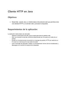 Cliente HTTP en Java