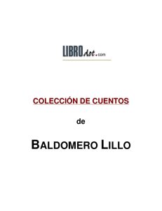 Colección de cuentos, de Baldomero Lillo.