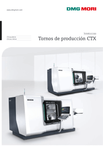 Tornos de producción CTX