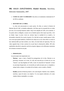 MIL SOLES ESPLÉNDIDOS, Khaled Hosseini, Barcelona, Ediciones
