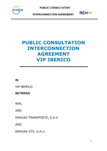 public consultation interconnection agreement vip iberico