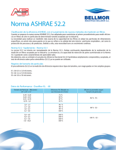 Norma ASHRAE 52.2