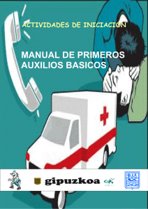 Manual de primeros auxilios básicos