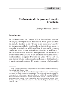 Evaluación de la gran estrategia brasileña