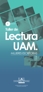 Mujeres escritoras - Universidad Autónoma de Madrid