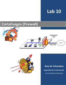 CortaFuegos (Firewall) - Universidad de Antioquia