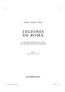 libro LEGIONES DE ROMA 5.indd