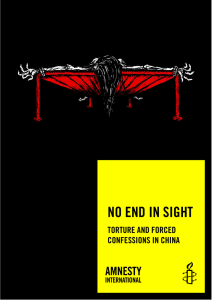 no end in sight - Amnesty International
