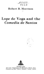 Lope de Vega and the Comedia de Santos