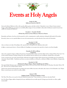 Events at Holy Angels - Holy Angels Catholic Church of the Deaf