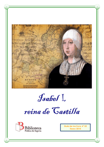 Guía de lectura Isabel I, reina de Castilla