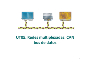 UT05. Redes multiplexadas: CAN bus de datos
