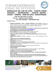 MARAVILLAS DEL SUR DE CHILE - PUERTO VARAS