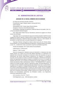 Anuncio 201505193 - Boletín Oficial de la Provincia de Burgos