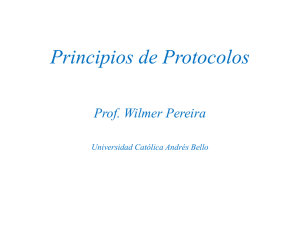 Principios de Protocolos