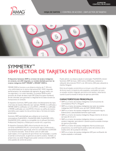 symmetry™ s849 lector de tarjetas inteligentes