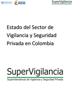 Estado del Sector de Vigilancia y Seguridad Privada en Colombia