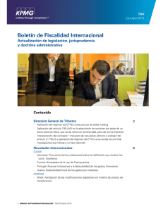 Boletín de Fiscalidad Internacional