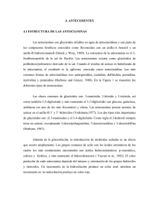 4. ANTECEDENTES 4.1 ESTRUCTURA DE LAS ANTOCIANINAS