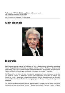 Alain Resnais Biografía