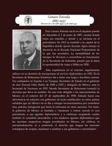 Genaro Estrada 1919-1937 - Academia Méxicana de la Historia