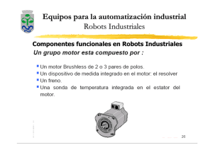 Equipos para la automatización industrial Robots
