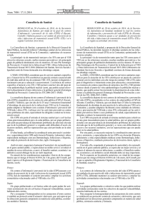 Resolució de 20 d´octubre de 2014, de la Secretaria Autonòmica de