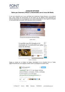 CASO DE ESTUDIO Bulos por Internet (“Hoax”)