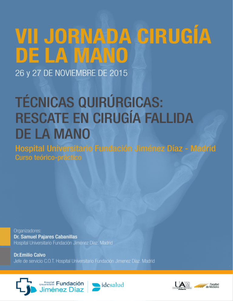 Vii Jornada Cirug A De La Mano