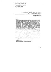 CIENCIA Y SOCIEDAD Volumen XXV, Número 2 Abril - Junio
